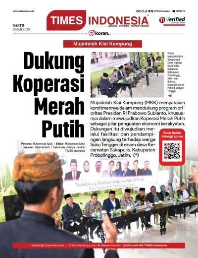 Edisi Sabtu, 26 Juli 2025: E-Koran, Bacaan Positif Masyarakat 5.0