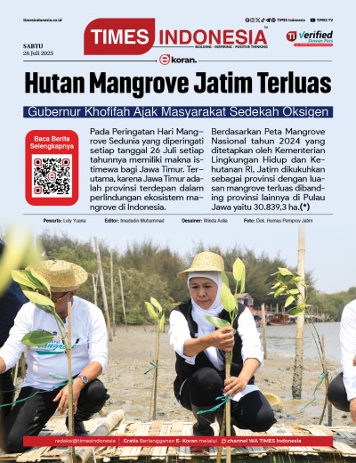 Edisi Sabtu, 26 Juli 2025: E-Koran, Bacaan Positif Masyarakat 5.0
