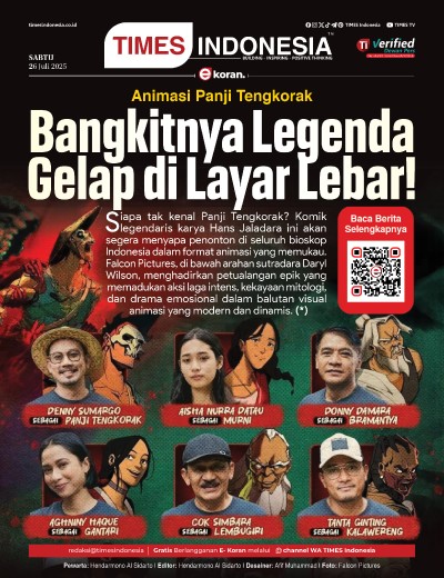 Edisi Sabtu, 26 Juli 2025: E-Koran, Bacaan Positif Masyarakat 5.0