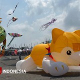 Pantai Parangkusumo Bantul Penuh Warna: Ribuan Orang Padati Festival Layang-Layang Internasional