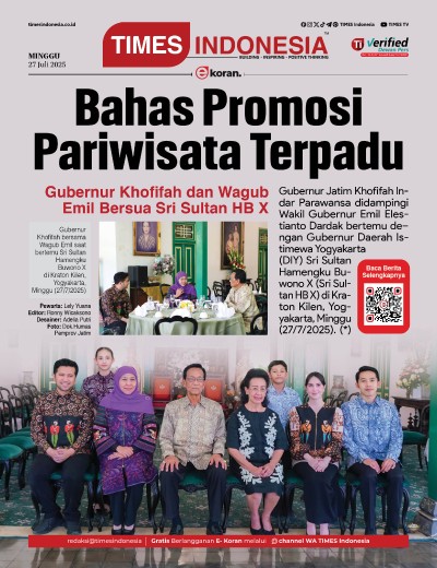 Edisi Minggu, 27 Juli 2025: E-Koran, Bacaan Positif Masyarakat 5.0