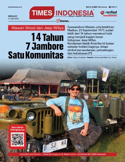 Edisi Minggu, 27 Juli 2025: E-Koran, Bacaan Positif Masyarakat 5.0