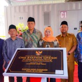 Resmikan CNG Station Gresik, Gubernur Khofifah Optimistis Jatim Wujudkan Green Economy