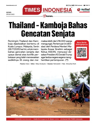 Edisi Senin, 28 Juli 2025: E-Koran, Bacaan Positif Masyarakat 5.0