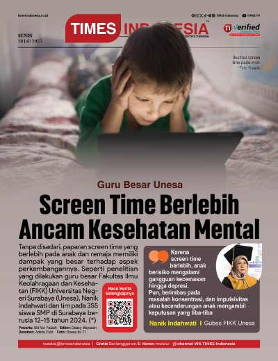 Edisi Senin, 28 Juli 2025: E-Koran, Bacaan Positif Masyarakat 5.0