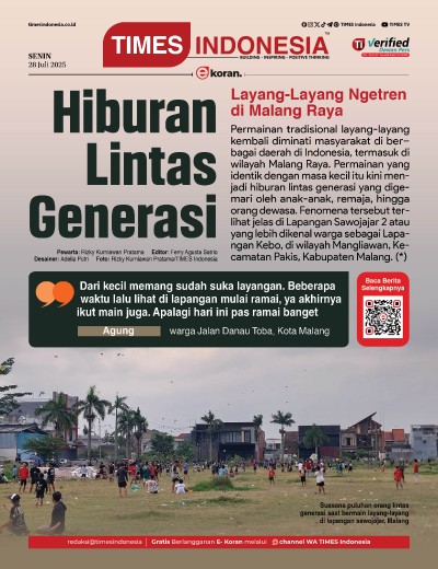 Edisi Senin, 28 Juli 2025: E-Koran, Bacaan Positif Masyarakat 5.0