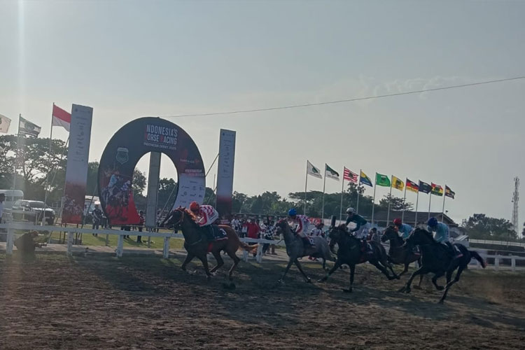 King Argentine Cetak Sejarah di Pacuan Kuda IHR-Indonesia Derby 2025 Bantul