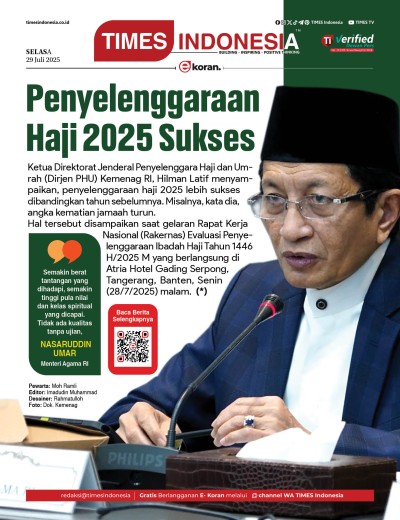 Edisi Selasa, 29 Juli 2025: E-Koran, Bacaan Positif Masyarakat 5.0
