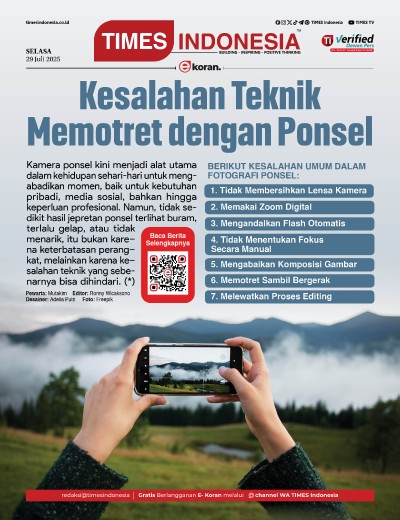 Edisi Selasa, 29 Juli 2025: E-Koran, Bacaan Positif Masyarakat 5.0