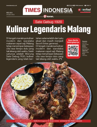 Edisi Selasa, 29 Juli 2025: E-Koran, Bacaan Positif Masyarakat 5.0