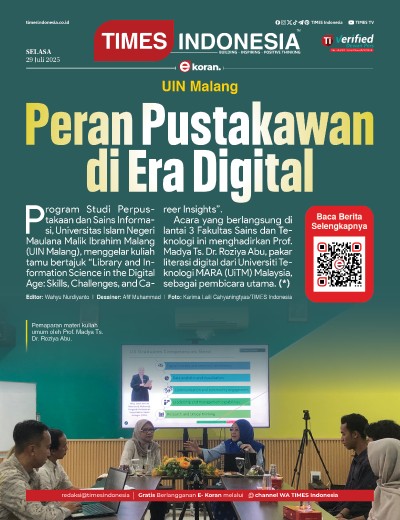Edisi Selasa, 29 Juli 2025: E-Koran, Bacaan Positif Masyarakat 5.0