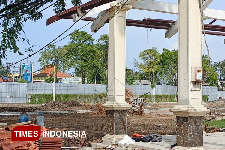 Revitalisasi Alun-Alun Sidoarjo Baru Capai 33 Persen, Target Rampung Desember 2025
