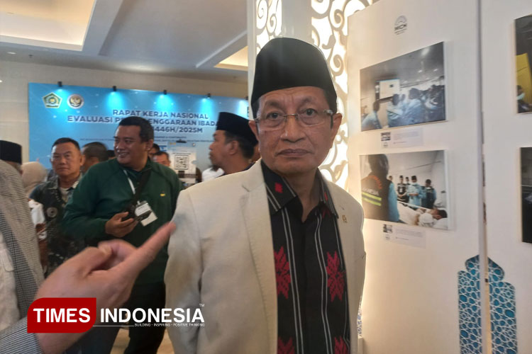 Menteri Agama, Nasaruddin Umar. (FOTO: Moh Ramli/TIMES Indonesia)