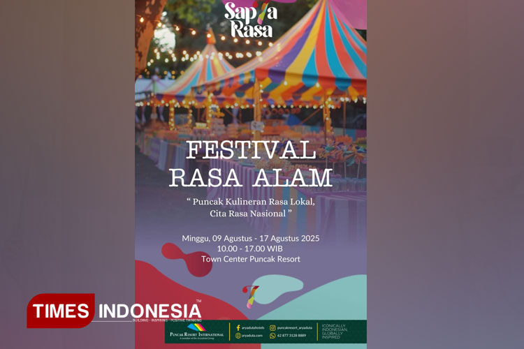 Puncak Resort International promosikan 'Kuliner Sap7a Rasa' dan mendukung UMKM lokal. (FOTO: PRI for TIMES Indonesia)