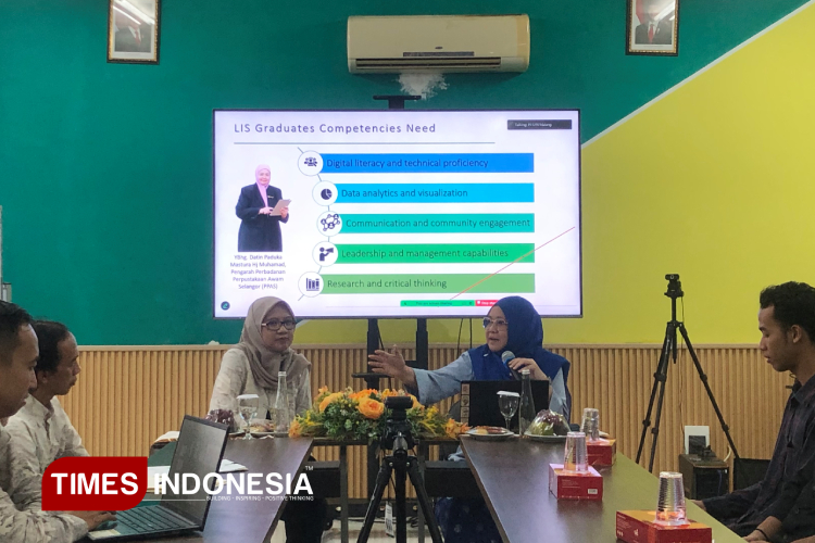 UIN Malang  Bahas Peran Pustakawan di Era Digital Bersama Pakar Literasi Digital dari UiTM Malaysia