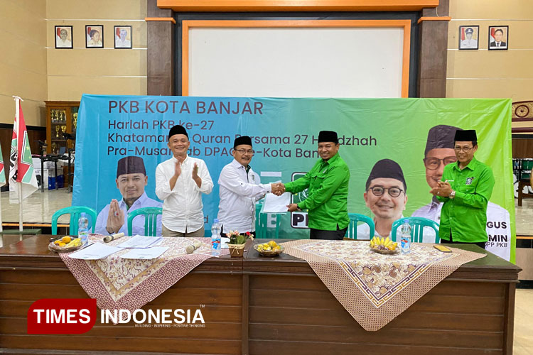 Khataman Al-Qur’an, Cara DPC PKB Kota Banjar Sambut Harlah PKB ke 27