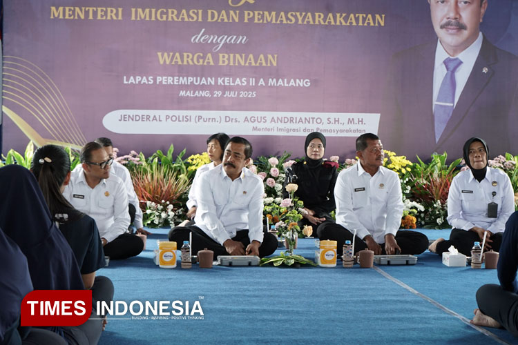 Menteri Imipas di Lapas Perempuan Malang: Harus Mandiri Usai Bebas