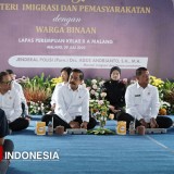 Sambangi Lapas Perempuan Malang, Menteri Imipas: Harus Mandiri Usai Bebas