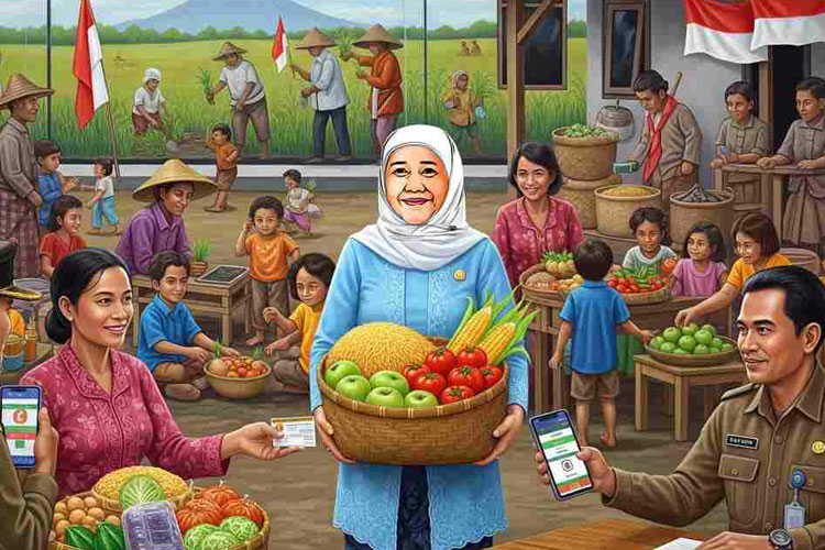 Bunda Khofifah Menanam Masa Depan