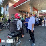 Bupati Bondowoso Tinjau SPBU Naik Ontel, Imbau Warga Tak Panic Buying
