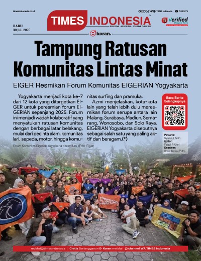 Edisi Rabu, 30 Juli 2025: E-Koran, Bacaan Positif Masyarakat 5.0