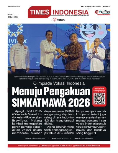 Edisi Rabu, 30 Juli 2025: E-Koran, Bacaan Positif Masyarakat 5.0