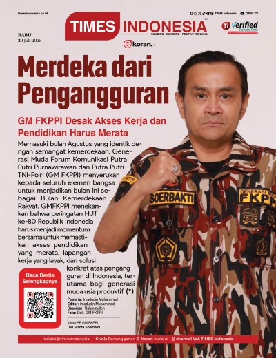 Edisi Rabu, 30 Juli 2025: E-Koran, Bacaan Positif Masyarakat 5.0