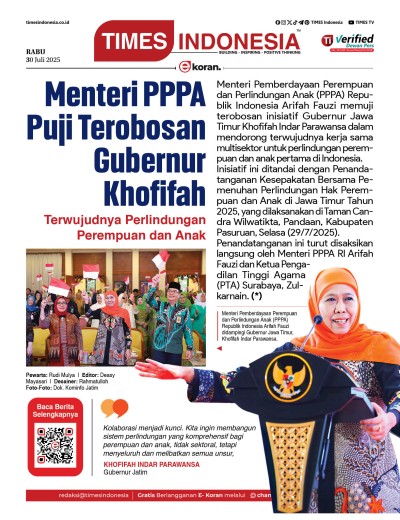 Edisi Rabu, 30 Juli 2025: E-Koran, Bacaan Positif Masyarakat 5.0