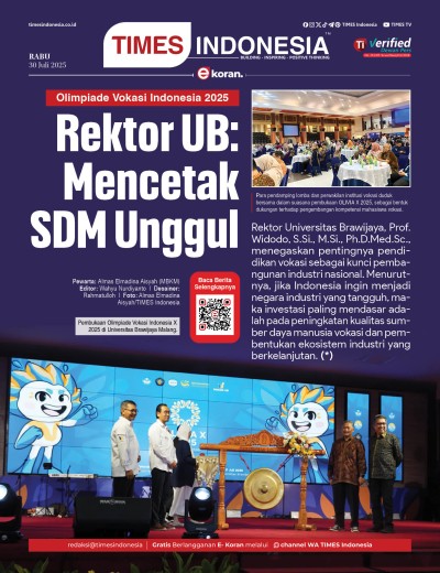 Edisi Rabu, 30 Juli 2025: E-Koran, Bacaan Positif Masyarakat 5.0