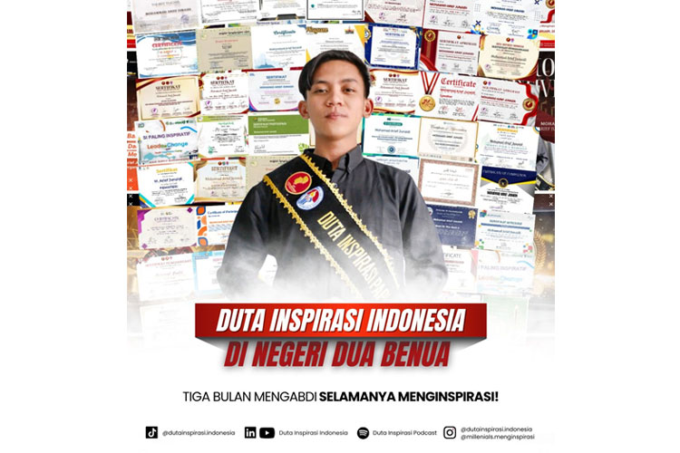 Mohamad Arief Junaidi, Dari Tegal Menuju Duta Inspirasi Indonesia di Negeri Dua Benua