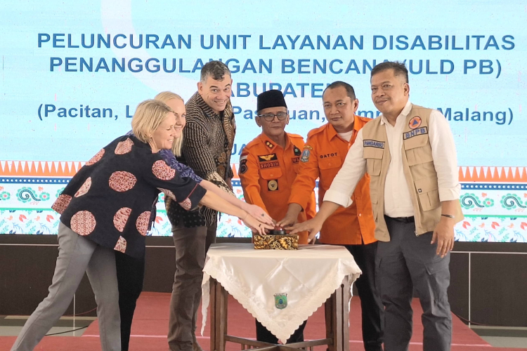 Kolaborasi Bareng Siap Siaga, BPBD Jatim Launching Serentak ULD-PB Lima Daerah