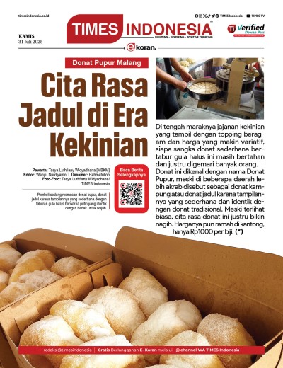 Edisi Kamis, 31 Juli 2025: E-Koran, Bacaan Positif Masyarakat 5.0