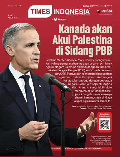 Edisi Kamis, 31 Juli 2025: E-Koran, Bacaan Positif Masyarakat 5.0