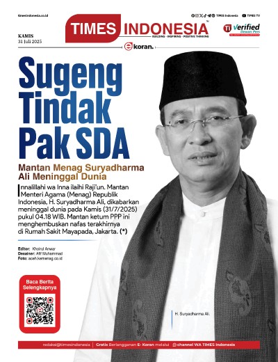 Edisi Kamis, 31 Juli 2025: E-Koran, Bacaan Positif Masyarakat 5.0