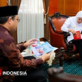 Audiensi dengan Gubernur Khofifah, TIMES Indonesia Siap Luncurkan Buku “Discover Disaster”