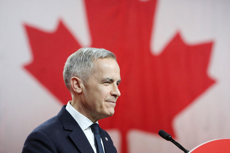 Perdana Menteri Kanada, Mark Carney. Kanada menyatakan akan mengakui negara Palestina saat Sidang Umum PBB pada September mendatang.