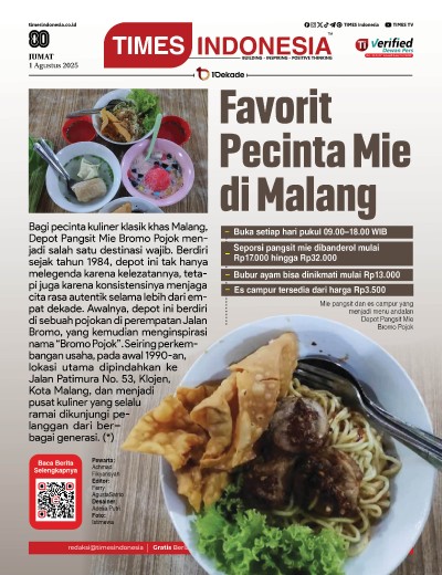 Edisi Jumat, 1 Agustus 2025: E-Koran, Bacaan Positif Masyarakat 5.0
