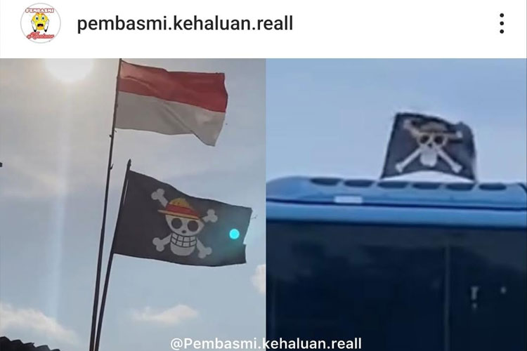 Bakesbangpol Pemkab Blitar Larang Pengibaran Bendera One Piece di HUT ke-80 RI