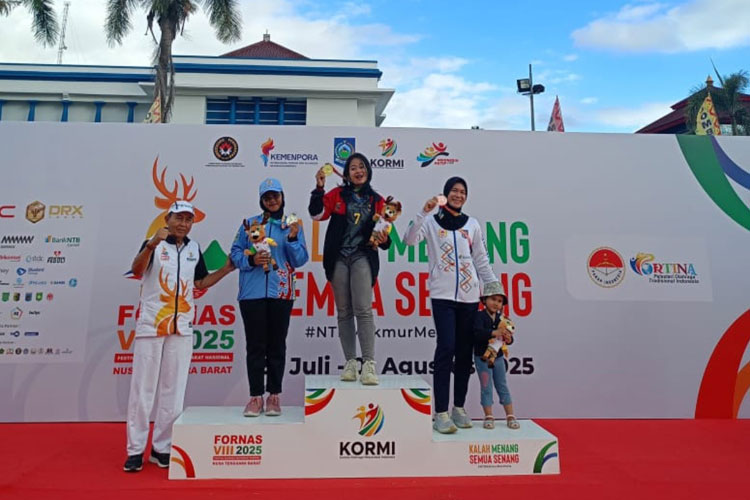 Sabet Medali Emas, Tim Hadang Bondowoso Pertahankan Gelar Juara Nasional