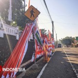 Jelang HUT ke-80 RI, Penjualan Bendera di Pacitan Masih Sepi Peminat