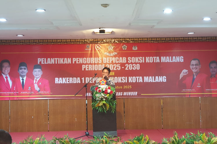 Wahyu Hidayat Dukung SOKSI, Ajak Berkolaborasi Bangun Kota Malang “Mbois”