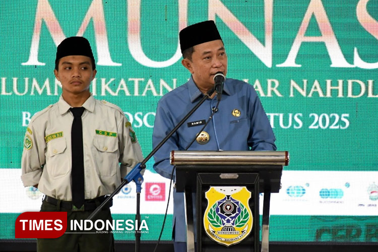 Munas MA IPNU di Bondowoso, Bupati Hamid Ajak Alumni Jadi Penggerak Perubahan