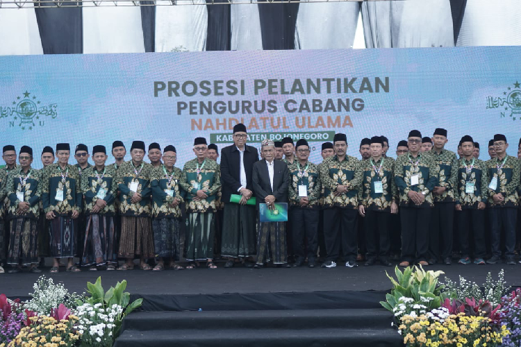 NU Fest 2025 Resmi Ditutup dengan Pelantikan PCNU Bojonegoro dan Banom