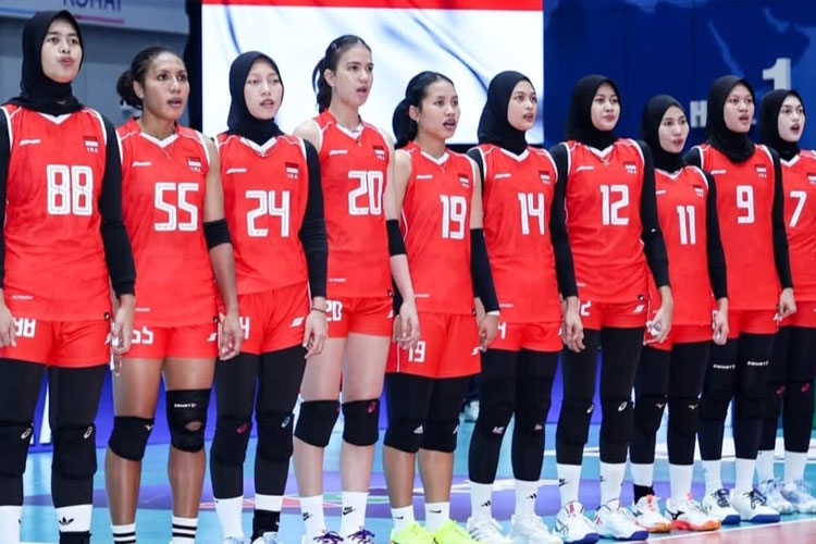 SEA V League 2025, Timnas Voli Putri Indonesia Dibabat Filipina