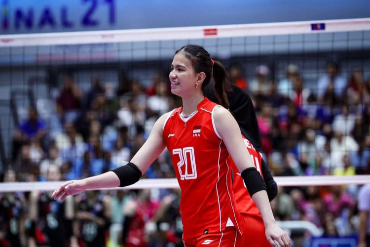 SEA V League 2025, Kalah dari Thailand Timnas Voli Putri Indonesia Fokus Lawan Filipina