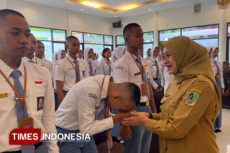 Ini Pesan Bupati Banyuwangi Saat Membuka Diklat Calon Paskibraka 2025