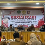 Satpol PP Sidoarjo dan Bea Cukai Gelar Sosialisasi Penegakan Hukum Peredaran Rokok Ilegal