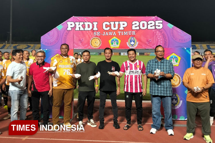 Jadi Ajang Silaturahmi Kepala Desa, PKDI Cup Jatim Resmi Dibuka di Gresik