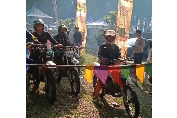 Gaspol di Alam Cianjur, 558 Rider Trail Taklukkan Medan Ekstrem Pokland