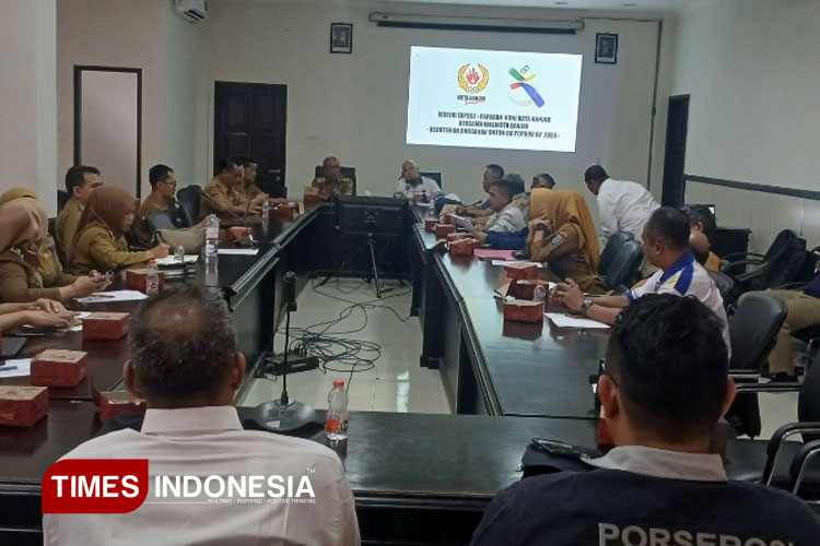 Audensi KONI dan Pemkota Banjar Terkait Persiapan BK Porprov 2025, Ini Hasilnya